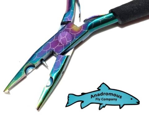 Anadromous Fly Co Split Shot Pliers - Silver